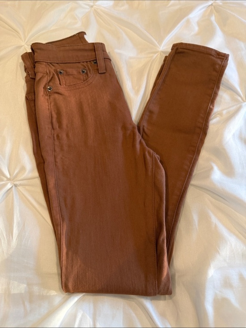 Pistola Chocolate Brown High-Rise Jeans